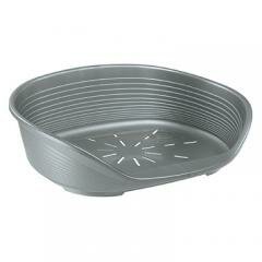 Лежак пластиковый Ferplast SIESTA DELUXE 6 (серебристый)