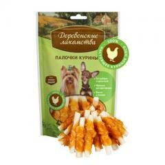 Деревенские лакомства Палочки куриные для мини-пород