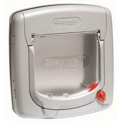 Petsafe Staywell Deluxe Дверца для кошек с 4-мя позициями (серая)