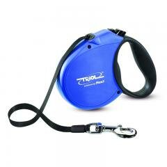 Triol Поводок-рулетка Standard Soft Blue L 5м до 50кг, лента 