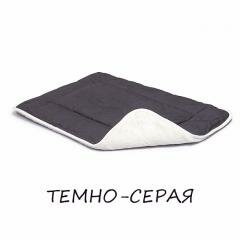 Dog Gone Smart Нано подстилка с меховой отделкой Crate Pad ХS, 39x47,5 см, темно-серый