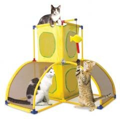 Kitty City Play Palace Игровой комплекс для кошек Версаль (70*70*70 см) 