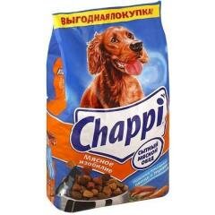 Chappi сухой корм мясное изобилие 15кг