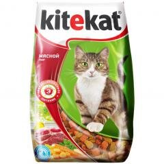 Kitekat сухой корм мясной пир 15кг