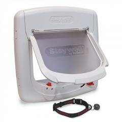 Petsafe Staywell Deluxe Магнитная дверца для кошек с 4 позициями (белая)