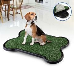 Pet Potty Bone Shape cменный коврик для туалета 69x43 см
