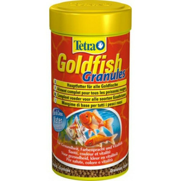 Tetra Goldfish Granules Сухой корм для золотых рыбок (сопротивляемость к болезням) 100 мл