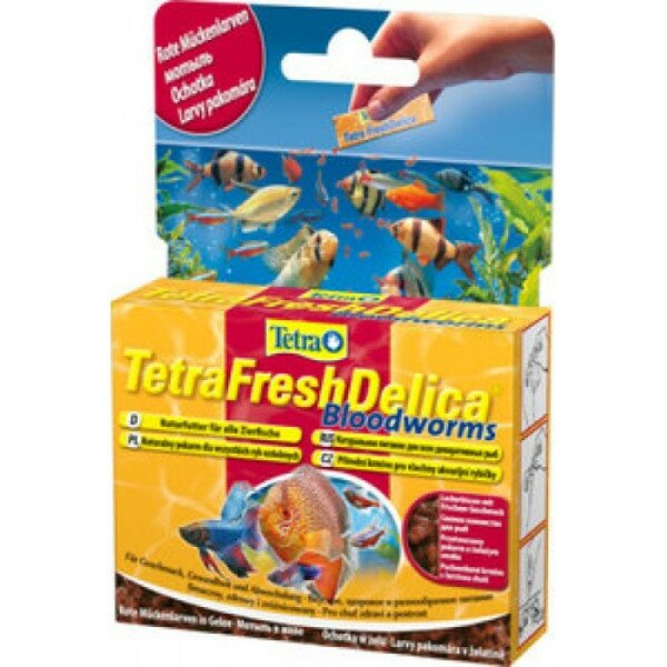 TetraFreshDelica Bloodworms (желе)