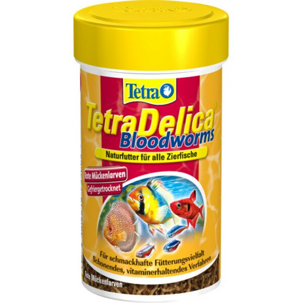 TetraDelica Bloodworms (100 % мотыль)