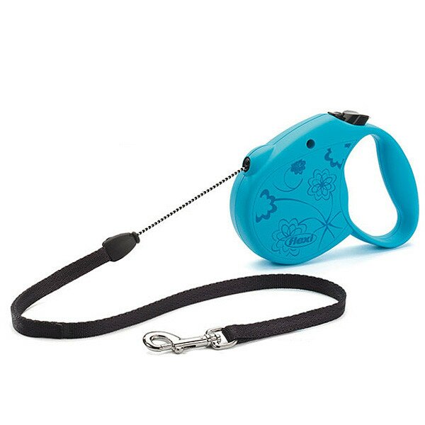 Flexi Classic Color Blue Поводок-рулетка для маленьких собак (3м/8кг)