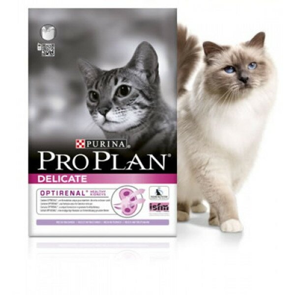 Pro Plan Delikate - для кошек пробл. пищевар. Индейка 400 гр