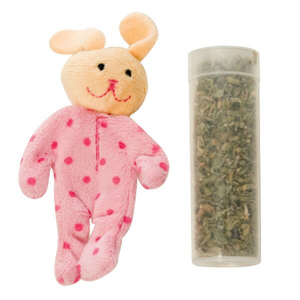 Kong Pajama Buddy Игрушка для кошек с кармашком для кошачьей мяты